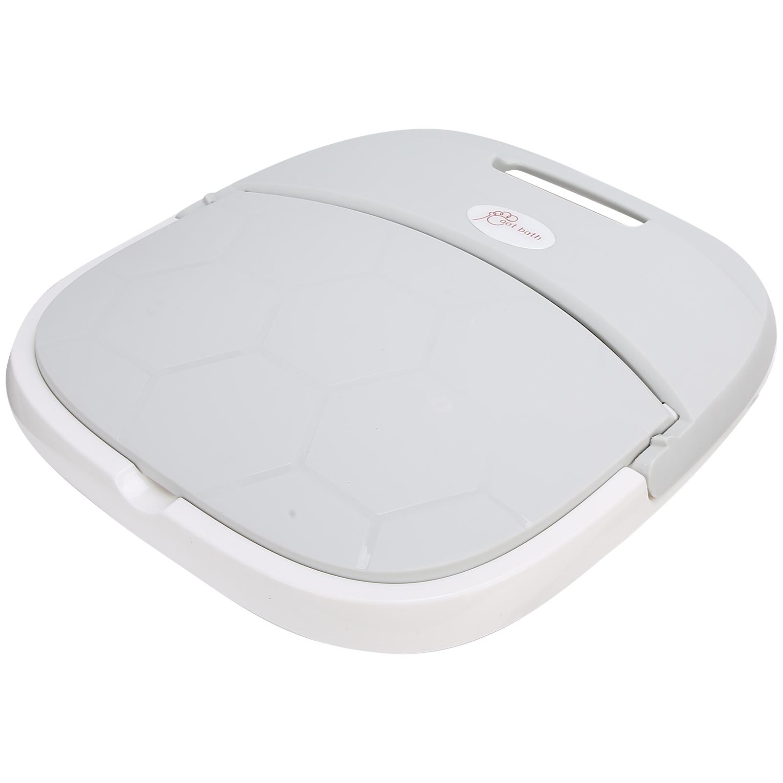 

Складная гидромассажная ванна для ног, массажер с электрическим подогревом, бытовая ванна для ног, массажер с вилкой из США 110 В EU PLUG