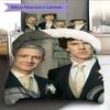 Watson&Sherlock Pattern Bedding Home Decoration Birthday Gift ( 1 Duvet Cover + 2 Pillowcase, Without Core),fan Merchandise.