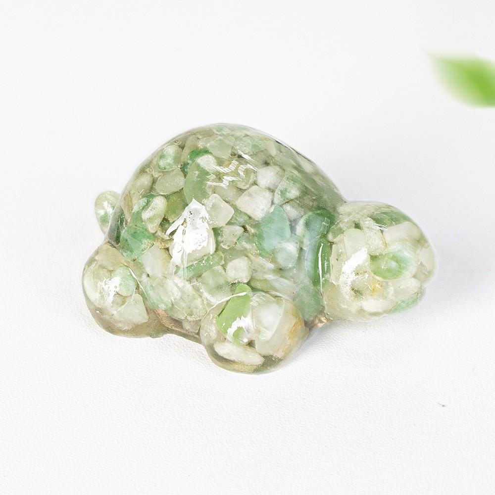 Office Desk Decor White Crystal Figurine With Modern Minimalist Style For Home Or Gift Use