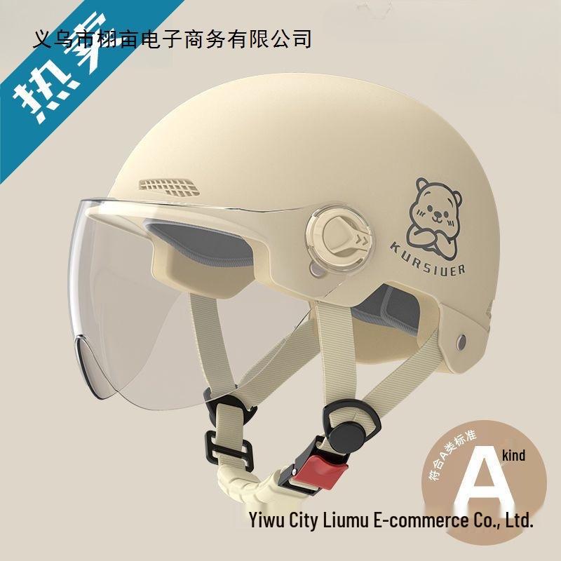 Certified Electric Scooter Helmet for Adults, Universal Half Helmet with Sun Protection for All Seasons