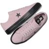 Converse One Star Pro Goat Leather Low Top Canvas Shoes Unisex Pink and Black
