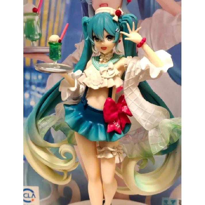 In stock Sexy Hatsune Miku Action Figure,Dessert Series, Collectable Model, Collectable Decoration Toys, Birthday Gift