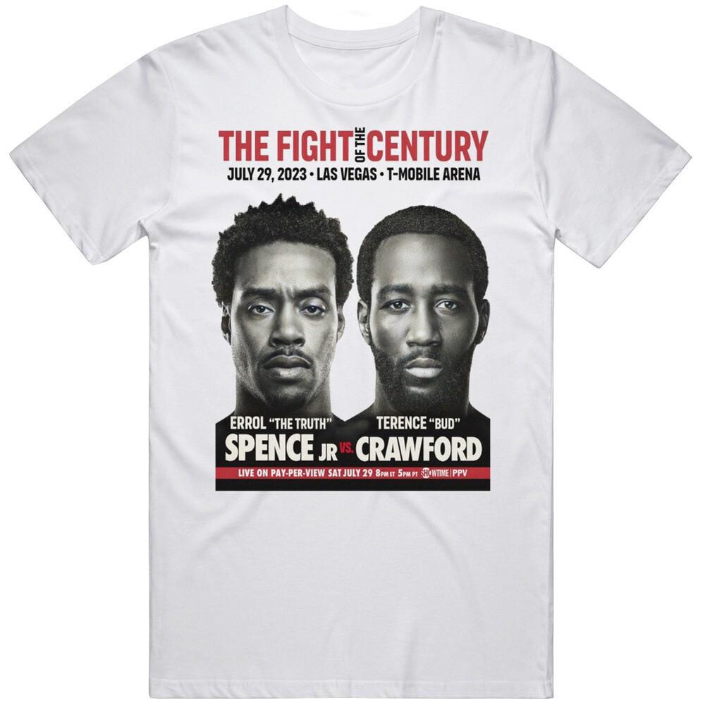 

Errol Spence Jr Vs Terence Crawford Fight Of The Century Fight T Shirt 3XL