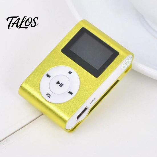 Clip-on Mini USB LCD Screen MP3 Micro S.D TF Card Support Sports Music Player