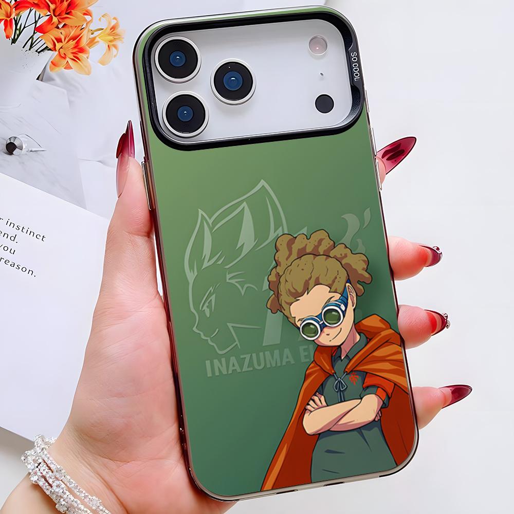 Inazuma Eleven Series Phone Case For IPhone 17 Pro Max 16 Pro Max 15 14 13 11 12 Mini Xs X Xr 7 8 Plus Se Color Silver Cover