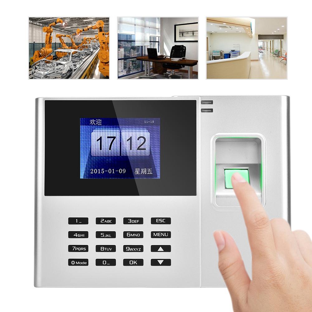 TCP IP Fingerprint Password Attendance Machine Employee Attendance Recording