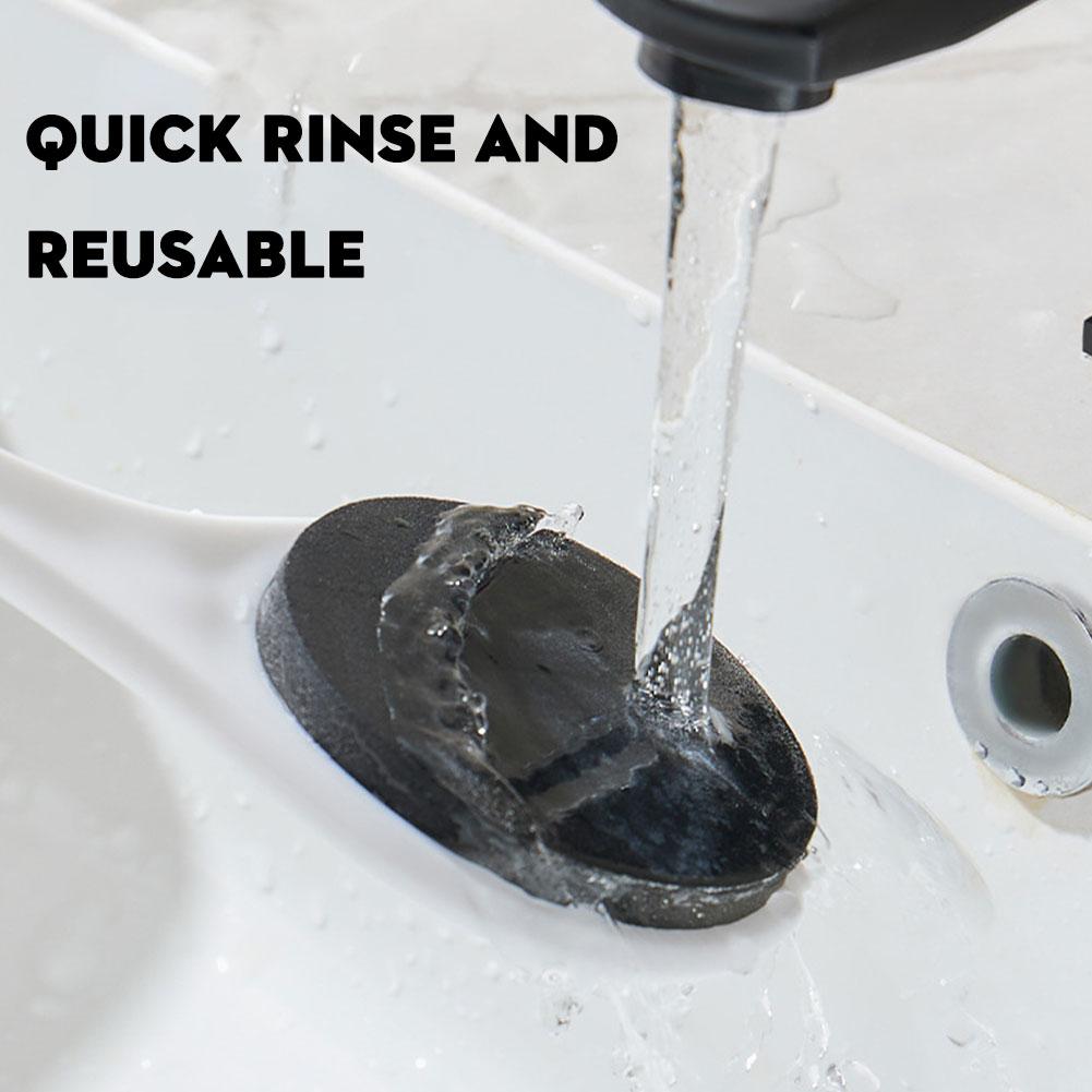 Lotion Applicator Body Wash Brush Padded Brush With Reach Handle Long For Back Application Feet P4S2