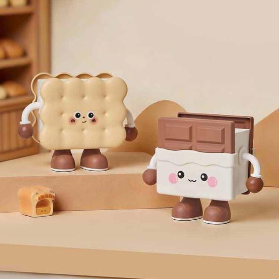 Cookie Shape Pen Holder Cute Desk Organizer Multi-Function Storage for Pens