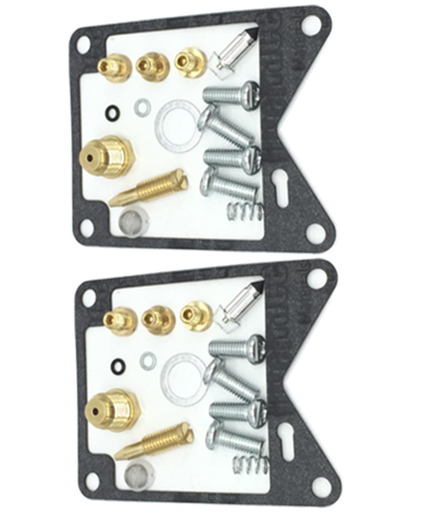 2 sets Carburetor Carb Repair Rebuild Kit for Yamaha xv920 virago 1981-83