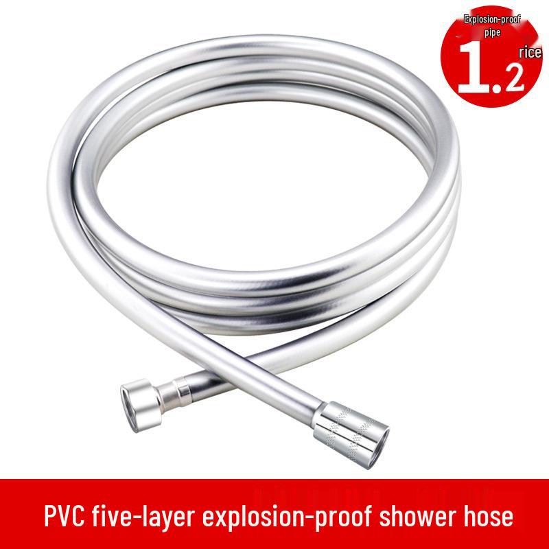 PVC Rain Shower Hose - 1.5m/4m Flexible Water Pipe for Water Heaters