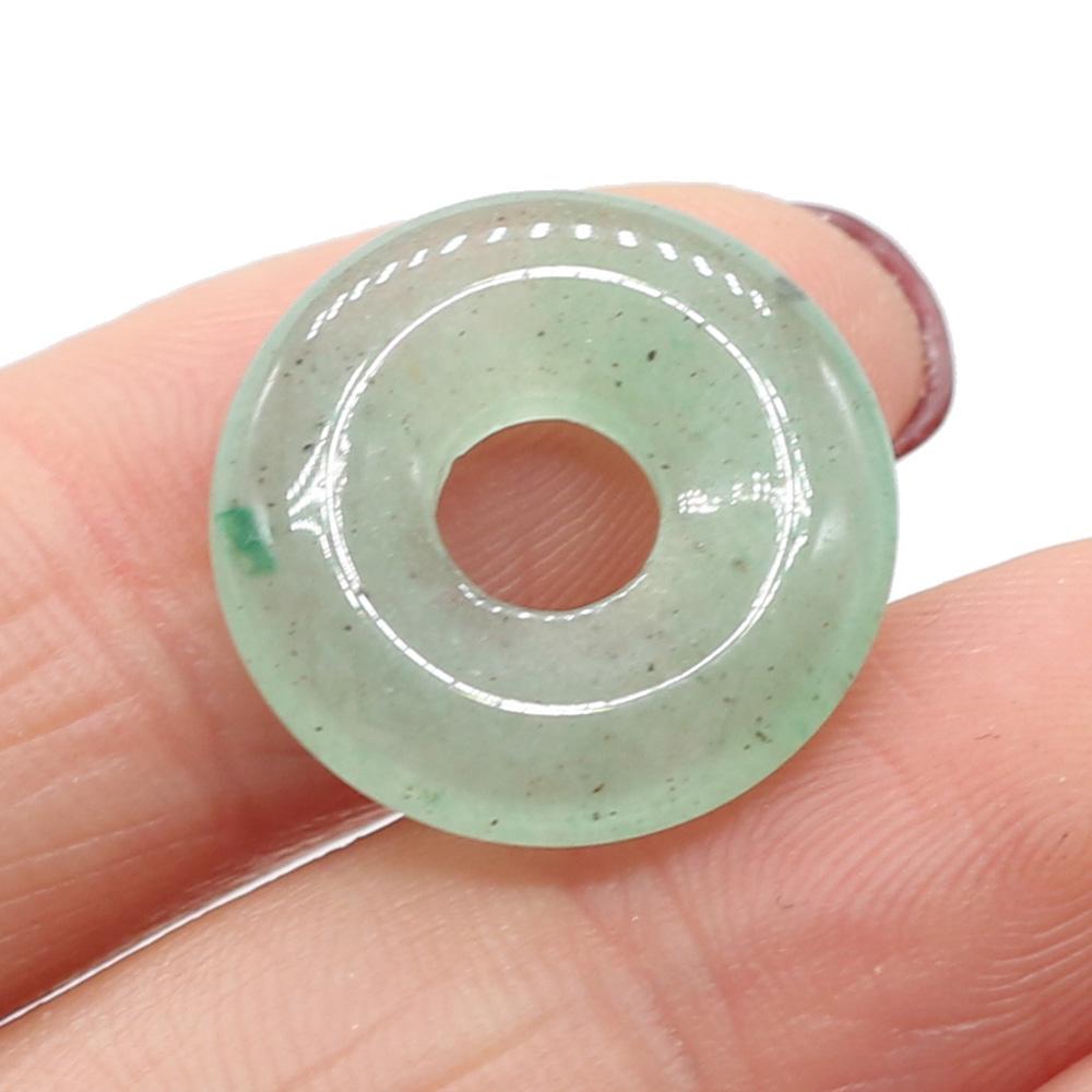 

5 шт. круглые бусины из натурального камня с большими отверстиями, лечебные кристаллы, драгоценные камни, свободные бусины для изготовления ювелирных изделий, ожерелья своими руками, аксессуары 18x18 мм 5pcs/18x18mm