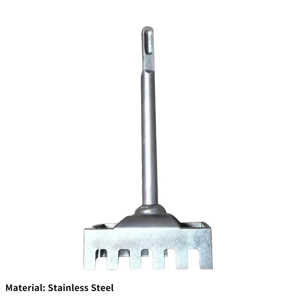 

Square Hole Cutter for Electrical Box Stainless Steel Slot Cutter Hole Punch Rectangle Slot Tool Hole Punch Drill Socket