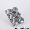 New Magnetic Spice Jar Set Stainless Steel Spice Tins Spice Storage Container Pepper Seasoning Sprays Tools with Spice Label