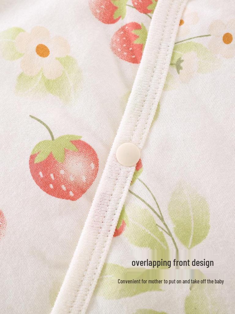 Unisex Baby Cotton-Padded Sleeveless Warm Vest for Autumn & Winter