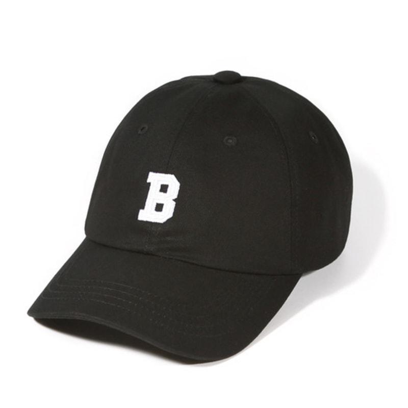 BUTDEEP Non-Logo Curve Cap - Black
