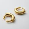 Exaggerated Circle Earrings High-end Ear Buckle Fashion Hoop Earrings  Unisex
