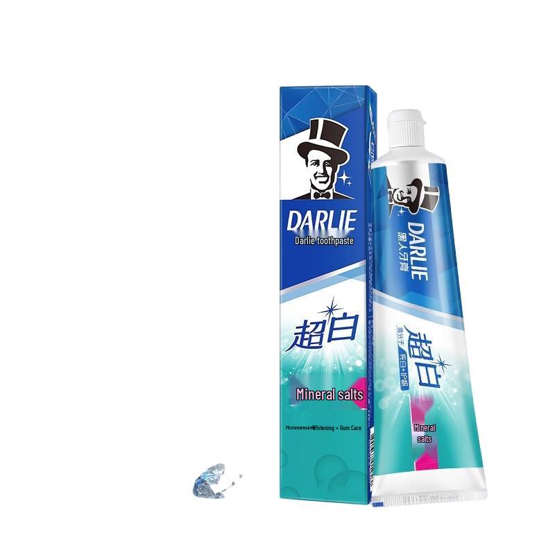 

Darlie Mineral Salt Whitening Gum Care Toothpaste 140g 4-Pack