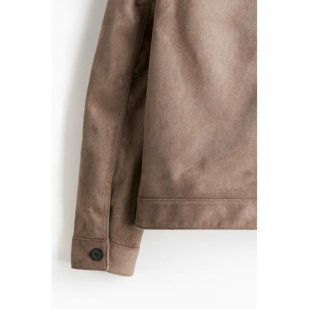 H M sliM Fit Jacket Grey