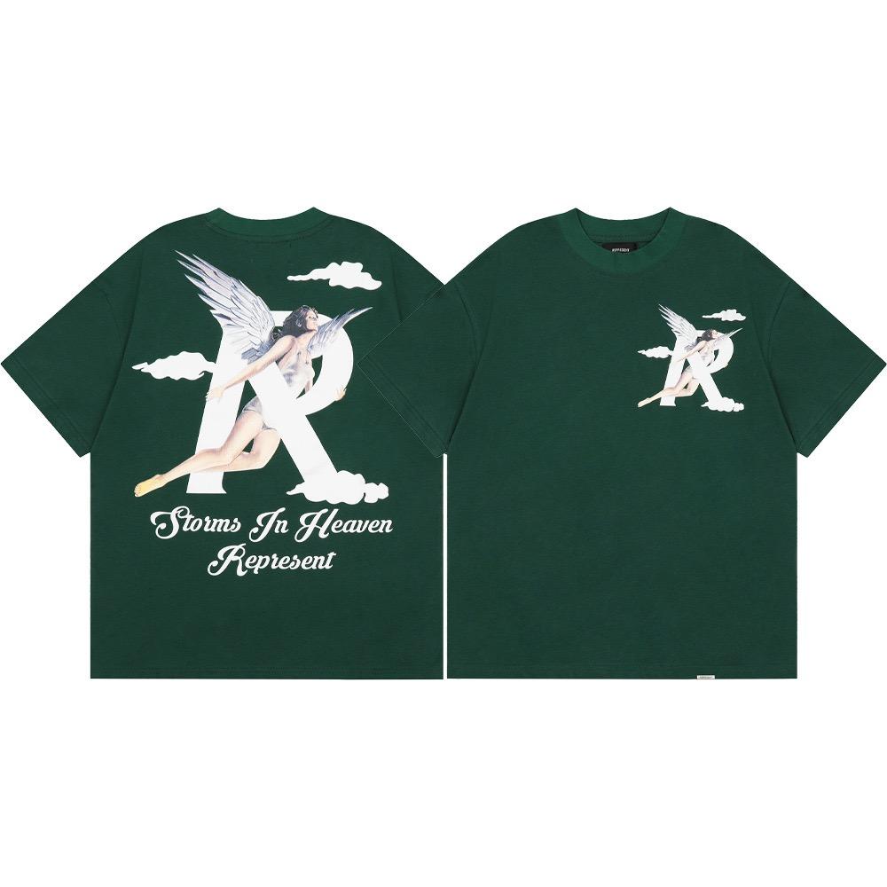 ZYLLO  Y2K Cotton T-Shirt Harajuku Letter Print Oversized Punk Tee Hip Hop Streetwear Short Sleeve Clothes