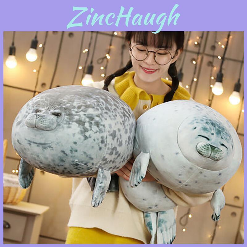 Chubby Blob Seal Plush Toy Super Soft And Huggable Ocean Animal Pillow Pet