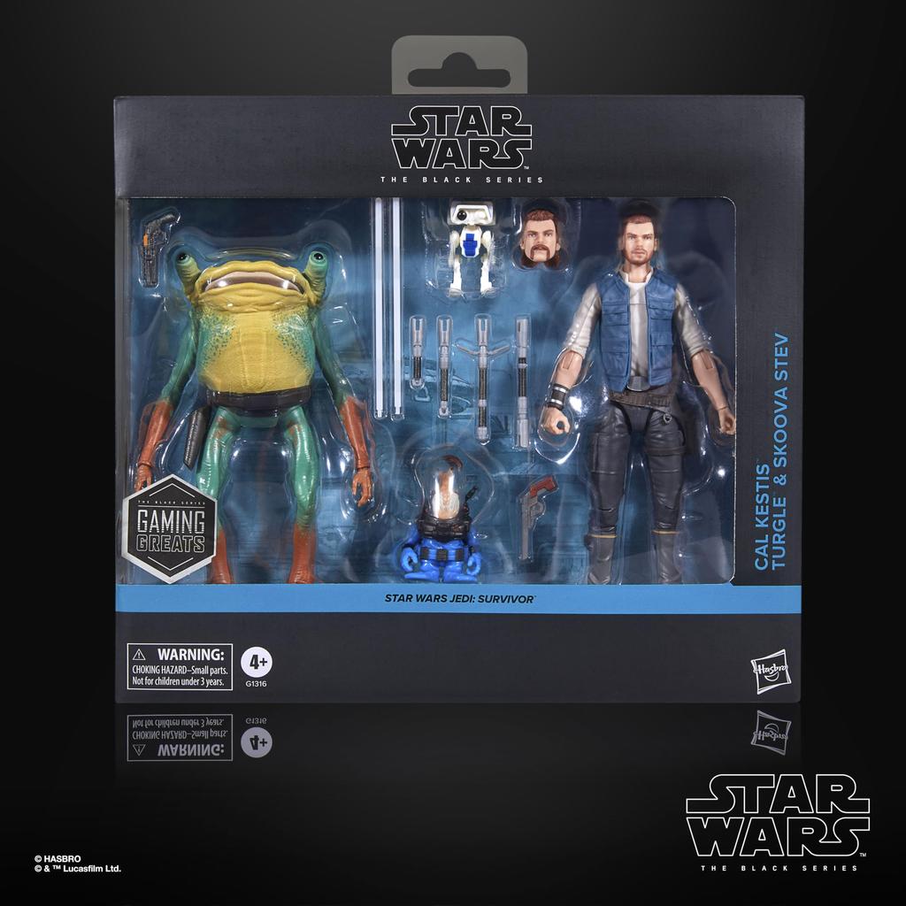 Hasbro Star Wars Black Series Cal Targle Scuba Star Wars Survivor Gaming Great Collectible 15cm Action Figure Multipack G1316 Authentic Kestis, &