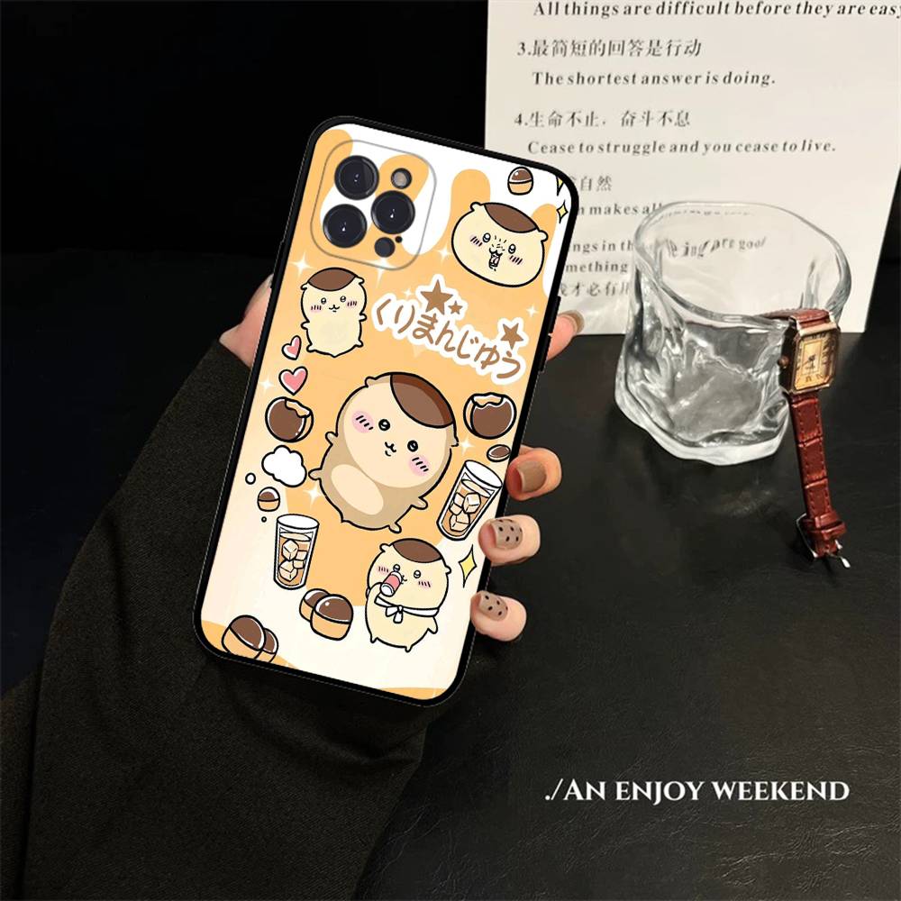 Cute C-Chiikawas Hachiwares Phone Case For IPhone 16 17 Air 15 14 13 12 11 Pro Max 16E Plus Fundas