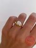 925 Silver Fashionable Simple Water-Drop Zircon Ring for Women Engagement Wedding High Quality Luxury Fine Jewelry