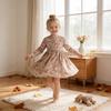 Girl Autumn Princess Dress With Cotton Fabric For Casual Wear