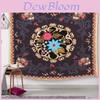 Elegant Wall Hanging Tapestries Flower City Printed Home Decoration Blanket For All Occasions