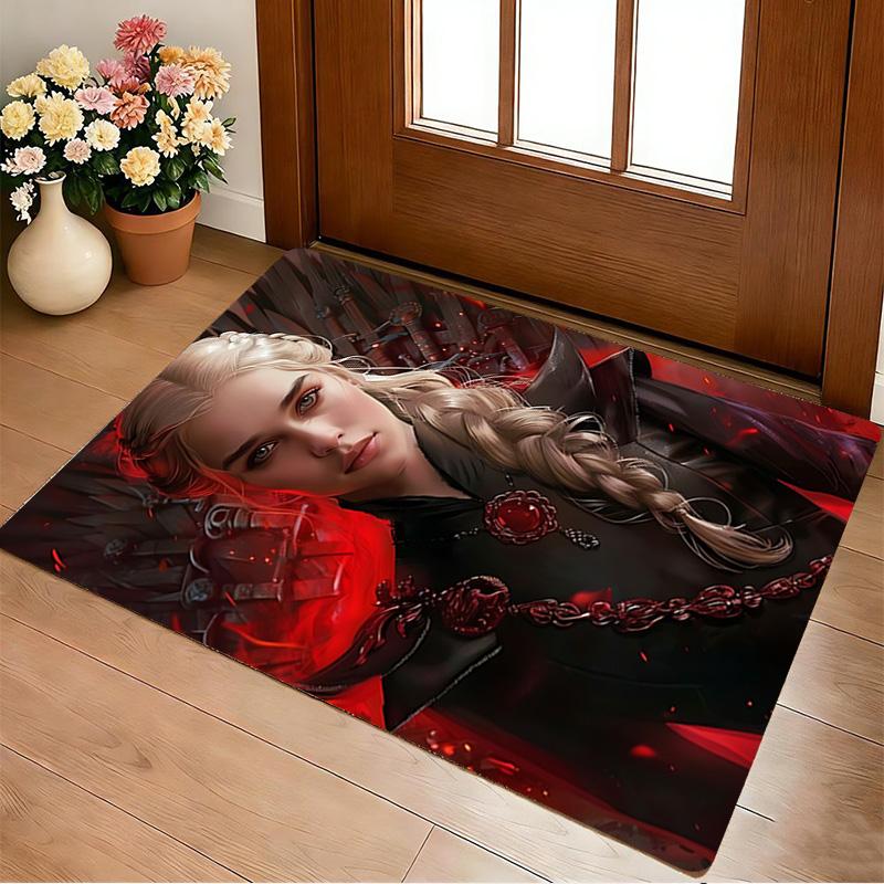 Dark Queen Living Room Non-Slip Area Rug Soft Carpet for Bedroom Game Playroom Sofa Office Home Decor Doormat Christmas Gift C9211434