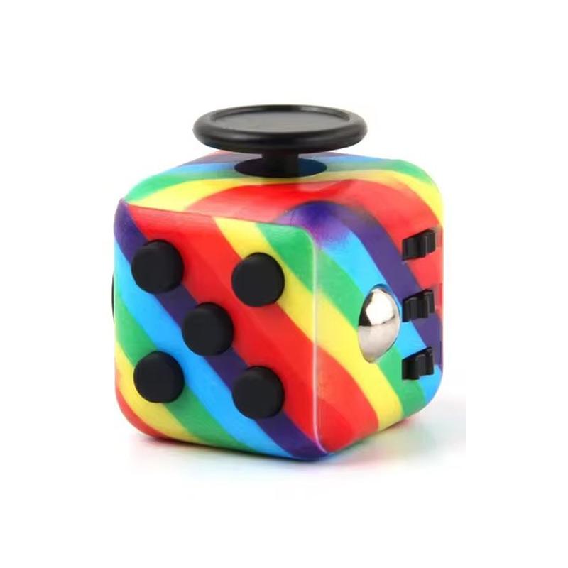 Fidget Cube Antistress Hand Spinner Decompression Toy For Autism Adhd Anxiety Sensory Toys For Kids Adults Stress Relief Toys