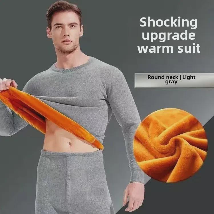 Clearance: Men's and Women's Thermal Gold Velvet Suit - Autumn/Winter Collection