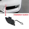For BMW 1 Series F20 F21 116i 118i 120i 125i 2011-2014 Car Front Bumper Towing Hook Eye Cover Cap 51117292947 Unpainted Black