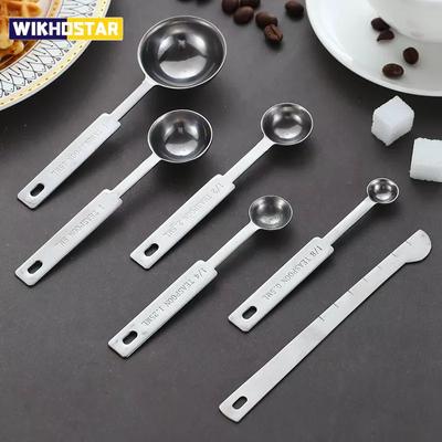 Coffee Measuring Spoon Cups Premium Stackable Set Kitchen Measuring Spoon Set Stainless Steel Measuring Cups and Spoons Set