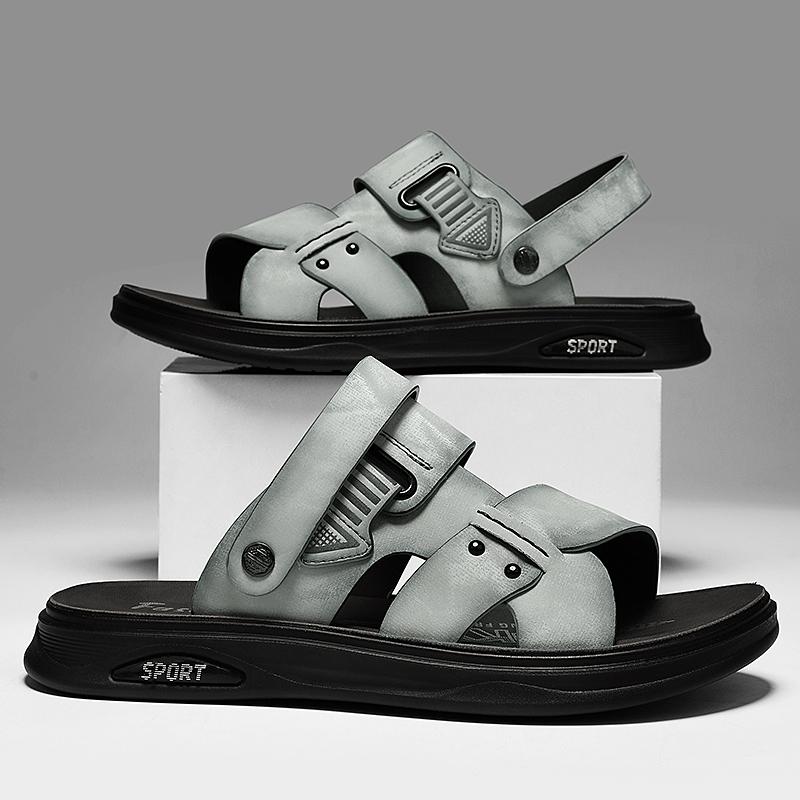 

Sandals men s 2024 new summer wear non-slip driver driving slippers men s work Vietnamese beach shoes 38