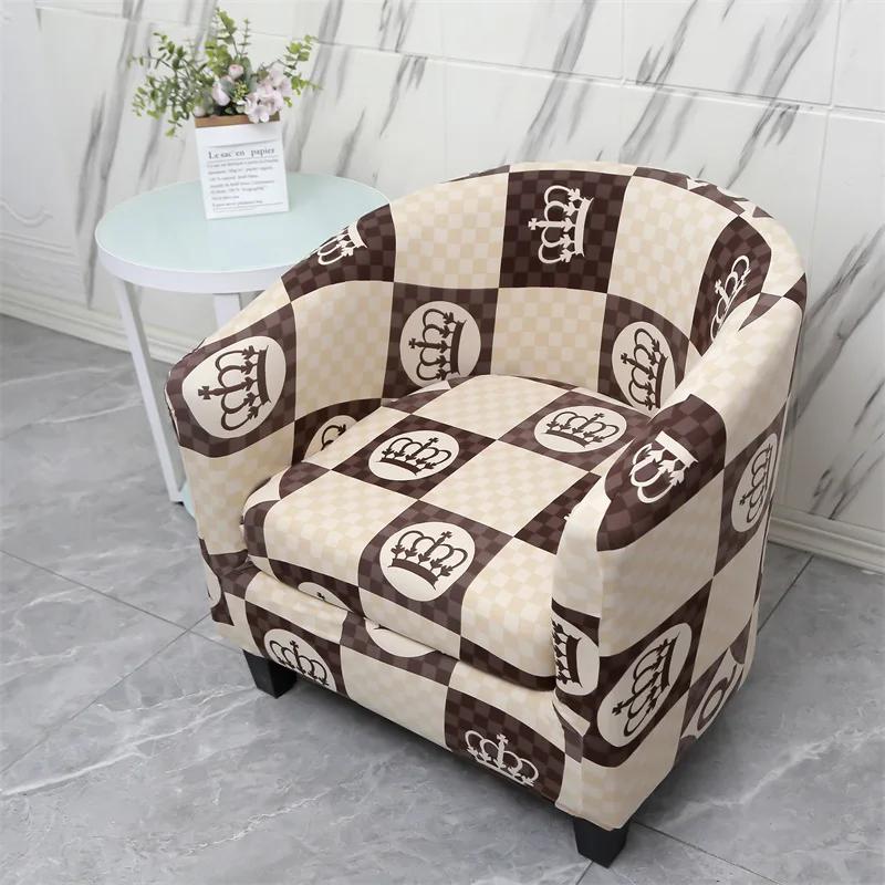 Stretch Single Sofa Slipcover Sofa Couch Cover Armchairs Chair Covers for Bar Counter with Seat Covers Funda De Sofá Individual