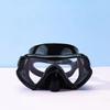Diving goggles large frame silicone mask breathing tube set