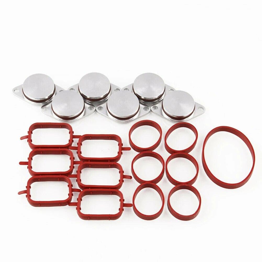 6 x 33MM Diesel Drallklappen Blindstopfen Reparatur Deaktivierungssatz Klappen Dichtung Für BMW E39 E46 E53 E60