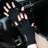 Womens High Stretch UV Protection Gloves Thin Half Finger Outdoor Driving