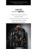 Plus Size Men's Crew Neck Sweatshirt - Loose Fit, Trendy Print for Spring & Autumn