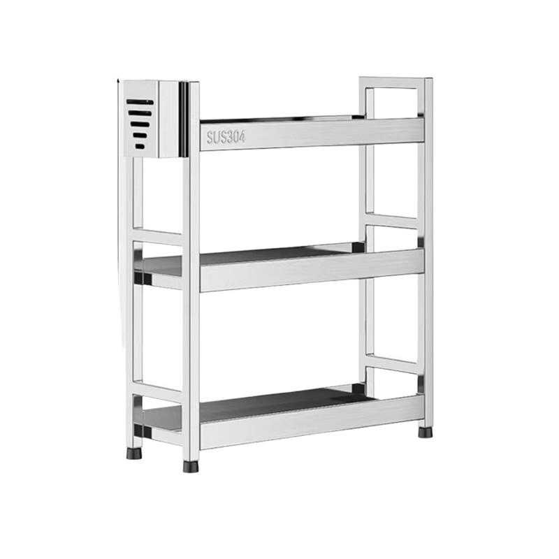 Bei Ying 304 Stainless Steel 3-Tier Kitchen Spice Rack