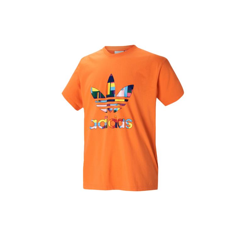 Adidas Originals Set in Sleeve T Shirt Men s Orange GK8514- M
