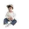 Kids' Korean Style Autumn Sweatshirt & Pants Set – Boys' Infant & Toddler Two-Piece Outfit