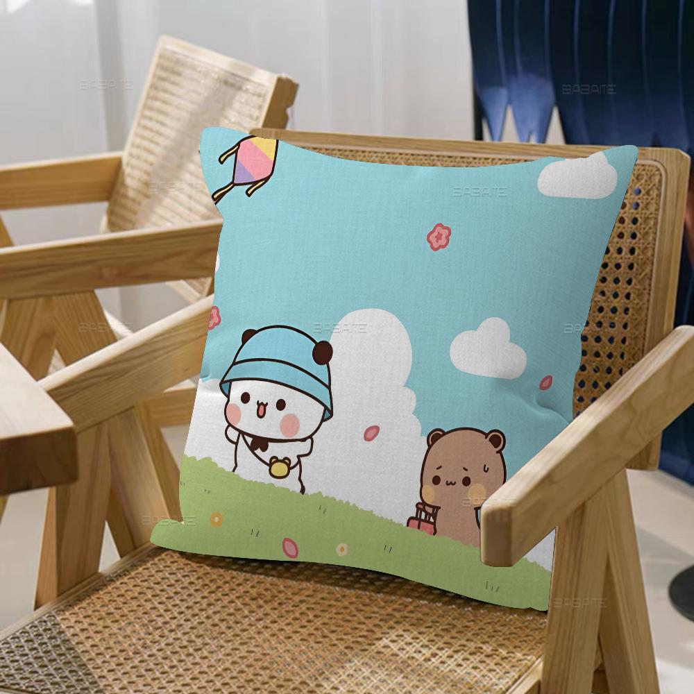 Bubu Dudu Personalized Pillow Dust Cover Bedroom Kids Party Decoration Pillowcase Birthday Children Gift