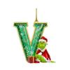 2D Christmas Decoration Pendant Christmas Tree Tag Theme Party Crafts Ornament