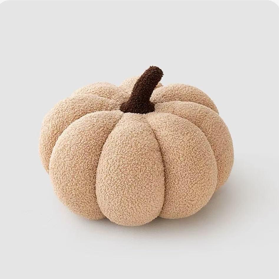 Decorative Cushion Activity Plush Nordic Sofa Backrest Orange Pumpkin Pillow for Living Room Cute Pillow Home Decoration
