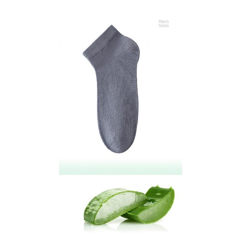 

Thin-style Men s Silk-sheepskin Anti-odor Short Summer Antibacterial Breathable Sweat-absorbing Short-tube Socks 1 pair
