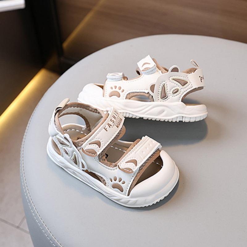 Summer Children's Sandals, Boys' Soft-soled Toddler Shoes, Girls' Closed-toe Non-slip River Trekking Shoes