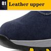 Stivale di sicurezza sul lavoro Scarpe antinfortunistiche anti-sfondamento Stivale da uomo Scarpe protettive da costruzione antiscivolo per esterno