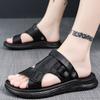 Fashion Men's High-quality Fashion Casual Sandals Summer Dual-purpose Breathable Sports Slippers Outdoor Waterproof Anti Slip Beach Shoe